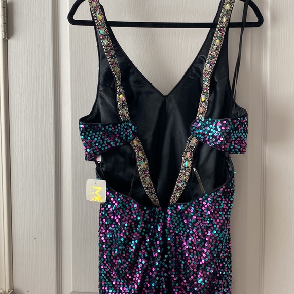 MeProm beaded, & sequined fabulous dress- new w/ tags - Picture 6 of 16
